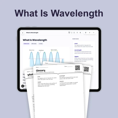 What Is Wavelength - reading educational content