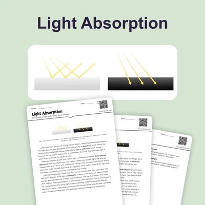 How Light Is Absorbed - reading educational content