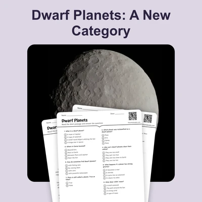 What Is a Dwarf Planet? - reading educational content