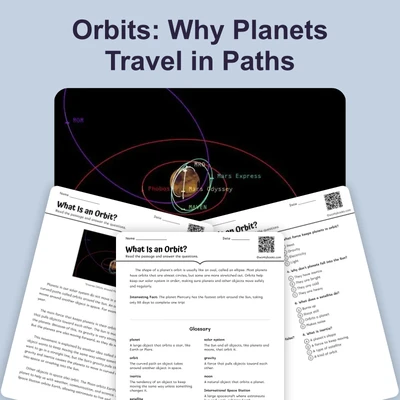 What Is an Orbit - reading educational content