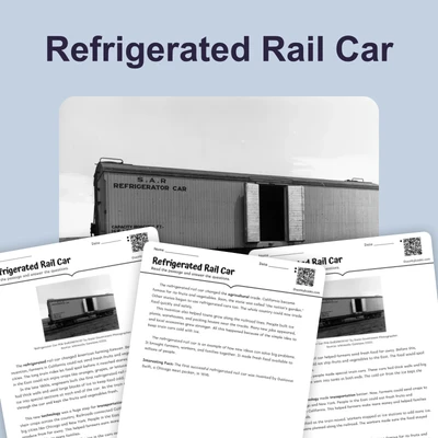 The Refrigerated Rail Car - reading educational content