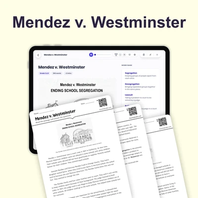 Mendez v. Westminster - reading educational content