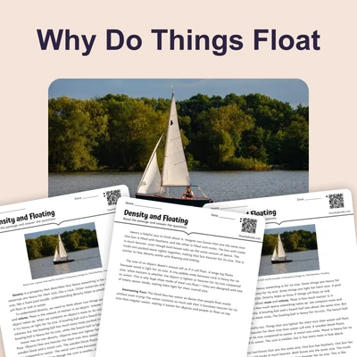 Why Do Things Float?  - reading educational content