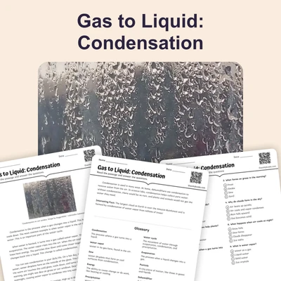 Gas to Liquid: Condensation - reading educational content