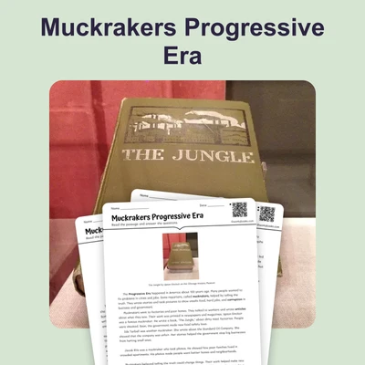 Muckrakers Expose Problems in Society - reading educational content