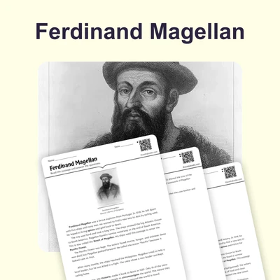 Ferdinand Magellan: Sailing Around the World - reading educational content