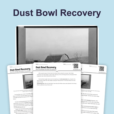 Fixing the Land After the Dust Bowl - reading educational content