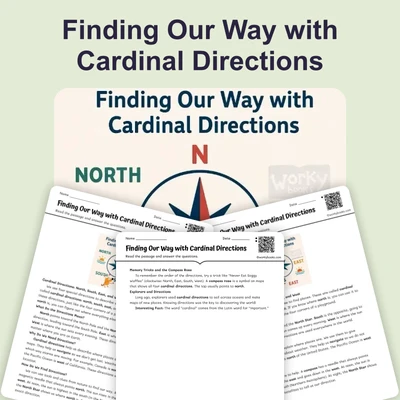 Finding Our Way with Cardinal Directions - reading educational content