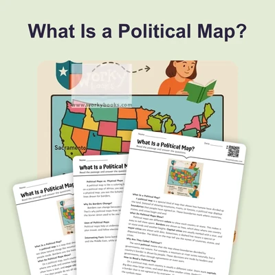 What Is a Political Map? - reading educational content
