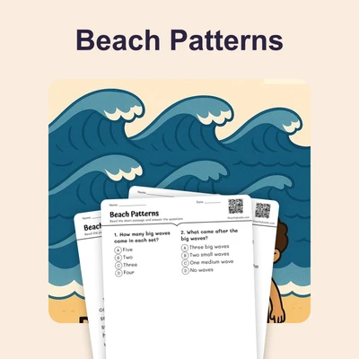 Timo and the Wave Pattern - reading educational content