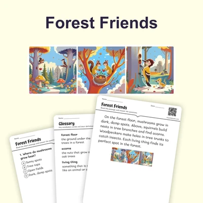 The Forest - reading educational content