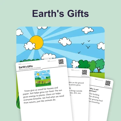 Earth's Resources - reading educational content