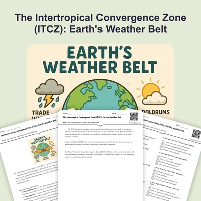 The Intertropical Convergence Zone (ITCZ): Earth's Weather Belt - reading educational content