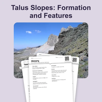 Talus Slopes: Formation and Features - reading educational content