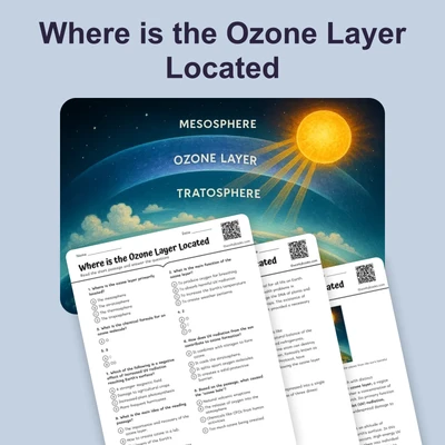 Where is the Ozone Layer Located - reading educational content