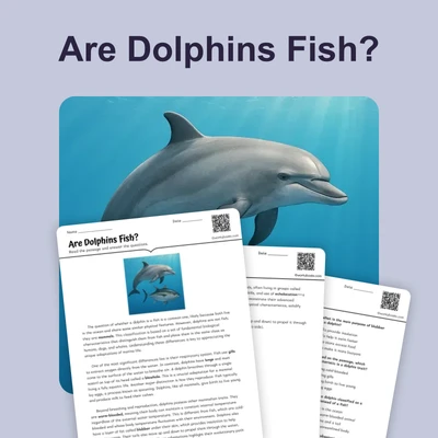 Are Dolphins Fish? - reading educational content