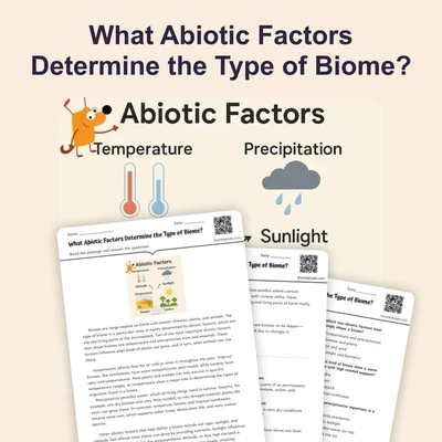 What Abiotic Factors Determine the Type of Biome? - reading educational content