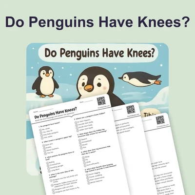 Do Penguins Have Knees?  - reading educational content