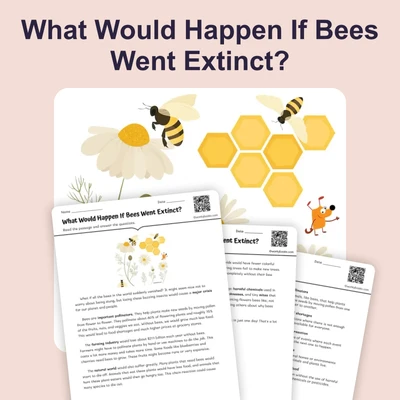 What Would Happen If Bees Went Extinct? - reading educational content