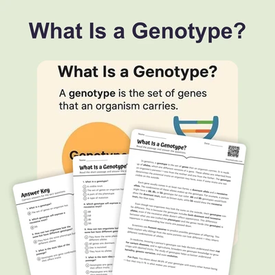 What Is a Genotype? - reading educational content