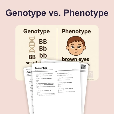 Genotype vs. Phenotype - reading educational content
