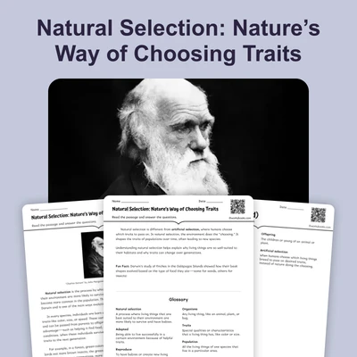 Natural Selection: Nature’s Way of Choosing Traits - reading educational content