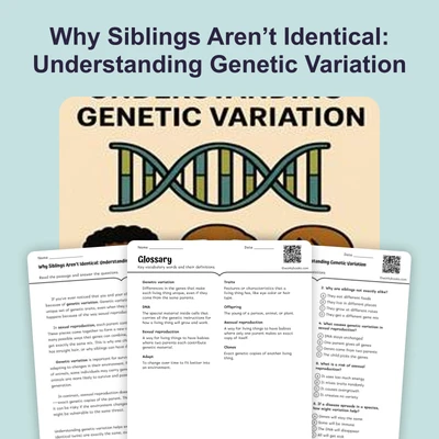 Why Siblings Aren’t Identical: Understanding Genetic Variation - reading educational content
