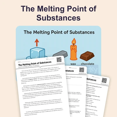 The Melting Point of Substances - reading educational content