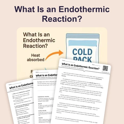 What Is an Endothermic Reaction? - reading educational content