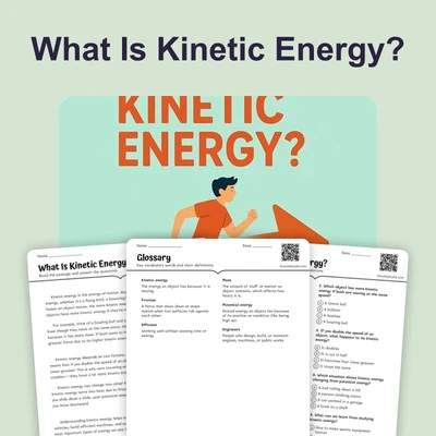 What Is Kinetic Energy? - reading educational content