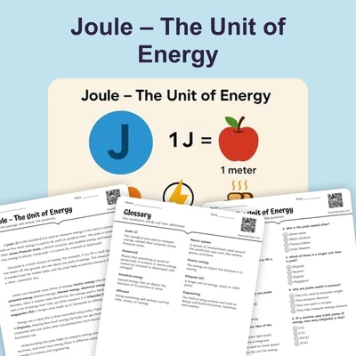 Joule – The Unit of Energy - reading educational content