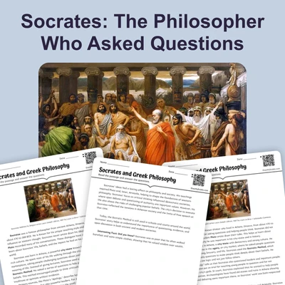 Socrates the Philosopher - reading educational content
