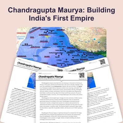 Chandragupta and the Mauryan Empire - reading educational content