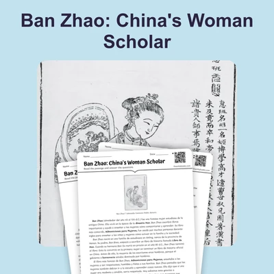 Ban Zhao the Historian - reading educational content