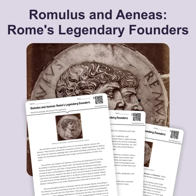 Founding of Rome - reading educational content