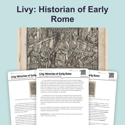 Livy the Roman Historian - reading educational content