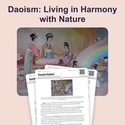 Core Beliefs of Daoism - reading educational content
