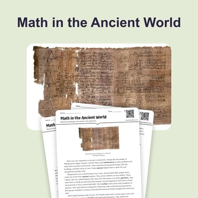 Ancient Mathematics - reading educational content