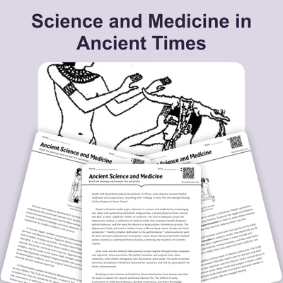 Ancient Science and Medicine - reading educational content