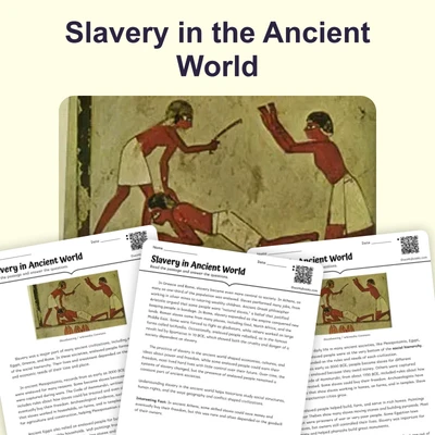 Slavery in the Ancient World - reading educational content