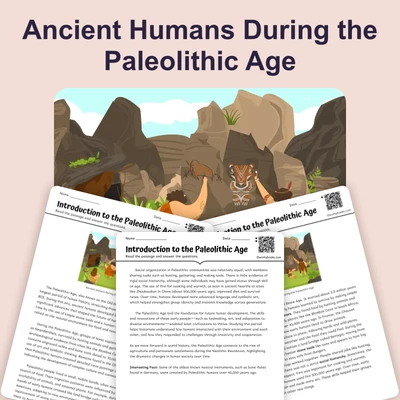 Introduction to the Paleolithic Age - reading educational content