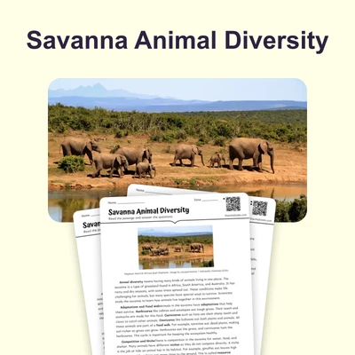 What Is a Tropical Savanna? - reading educational content