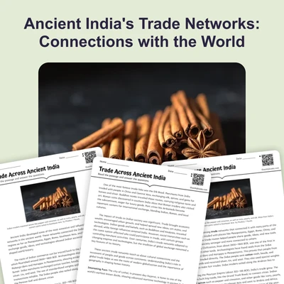 Trade in Ancient India - reading educational content