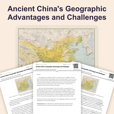 Geography of Ancient China - reading educational content