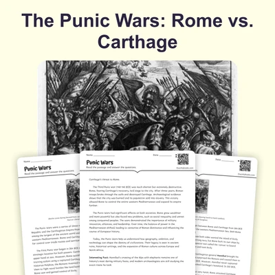 Punic Wars - reading educational content