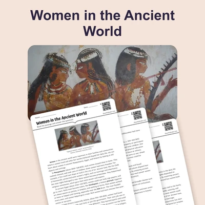 Roles of Women in Ancient Societies - reading educational content