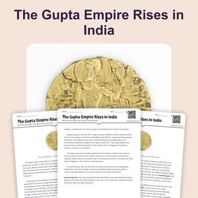 Gupta Empire - reading educational content