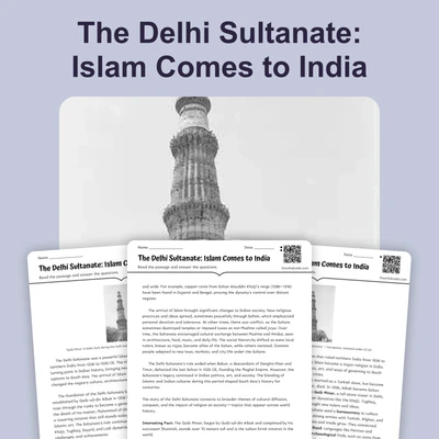 The Delhi Sultanate and Islam in India - reading educational content