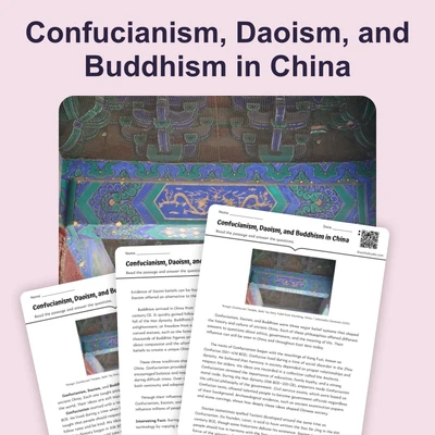Confucianism, Daoism, and Buddhism in China - reading educational content