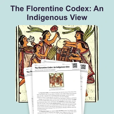 Florentine Codex Aztec - reading educational content